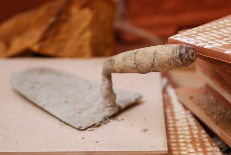 Complete handleiding voor microcement zelf aanbrengen in huis Grouting - tools